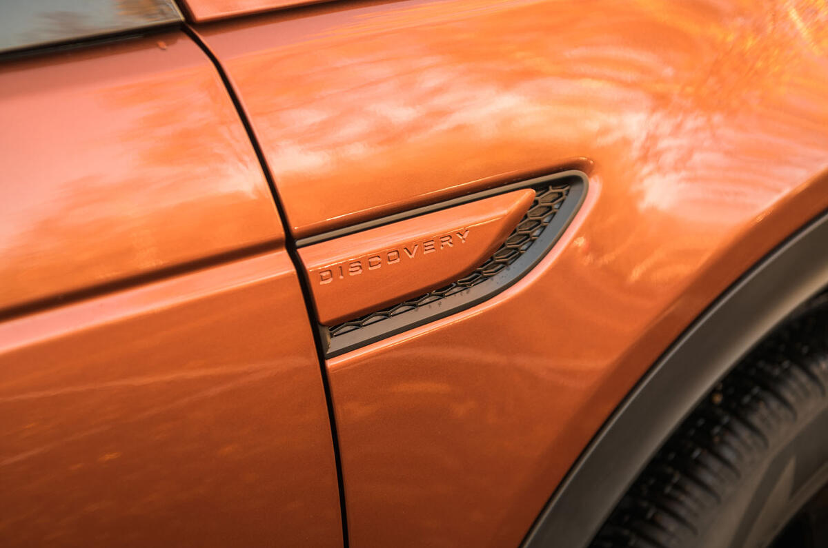 Land Rover Discovery Sport 2020 road test review - front quarter panel