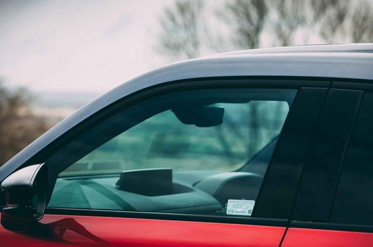 6 Mazda MX 30 2021 road test review roof line