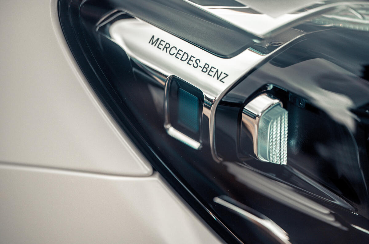 6 Mercedes Benz E Class Cabriolet 2021 road test review headlight details