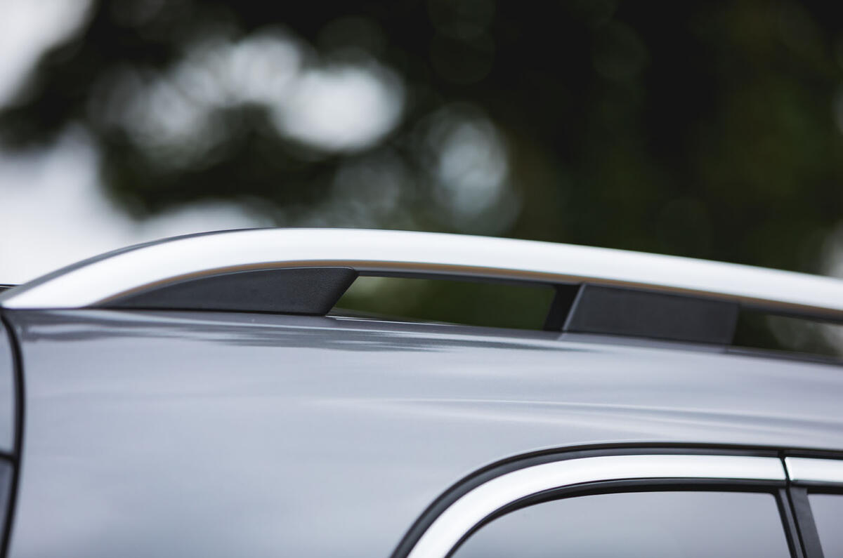 Mercedes-Benz GLB 2020 road test review - roof rails