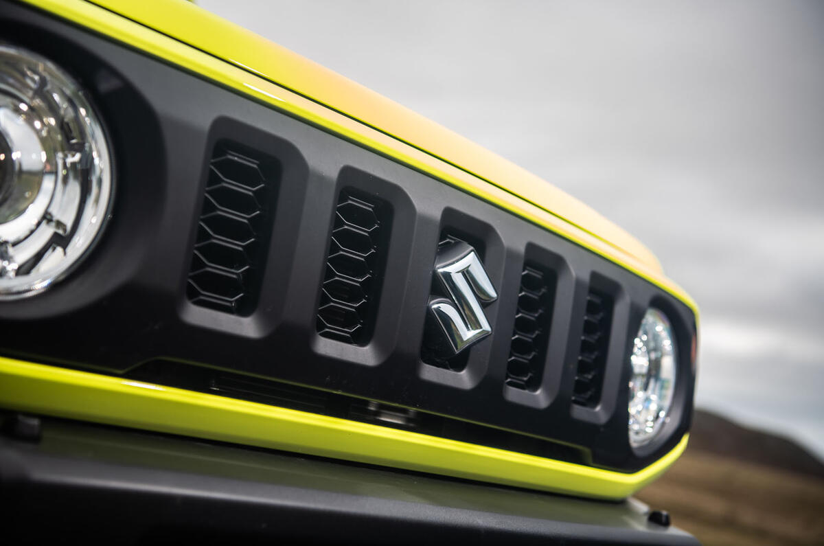 Suzuki Jimny 2018 road test review - bonnet badge