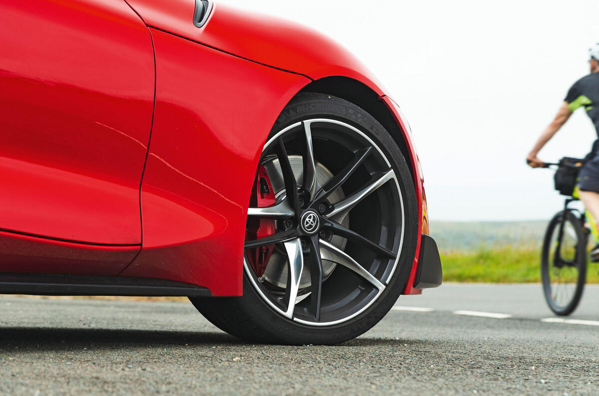 Toyota GR Supra 2019 road test review - alloy wheels
