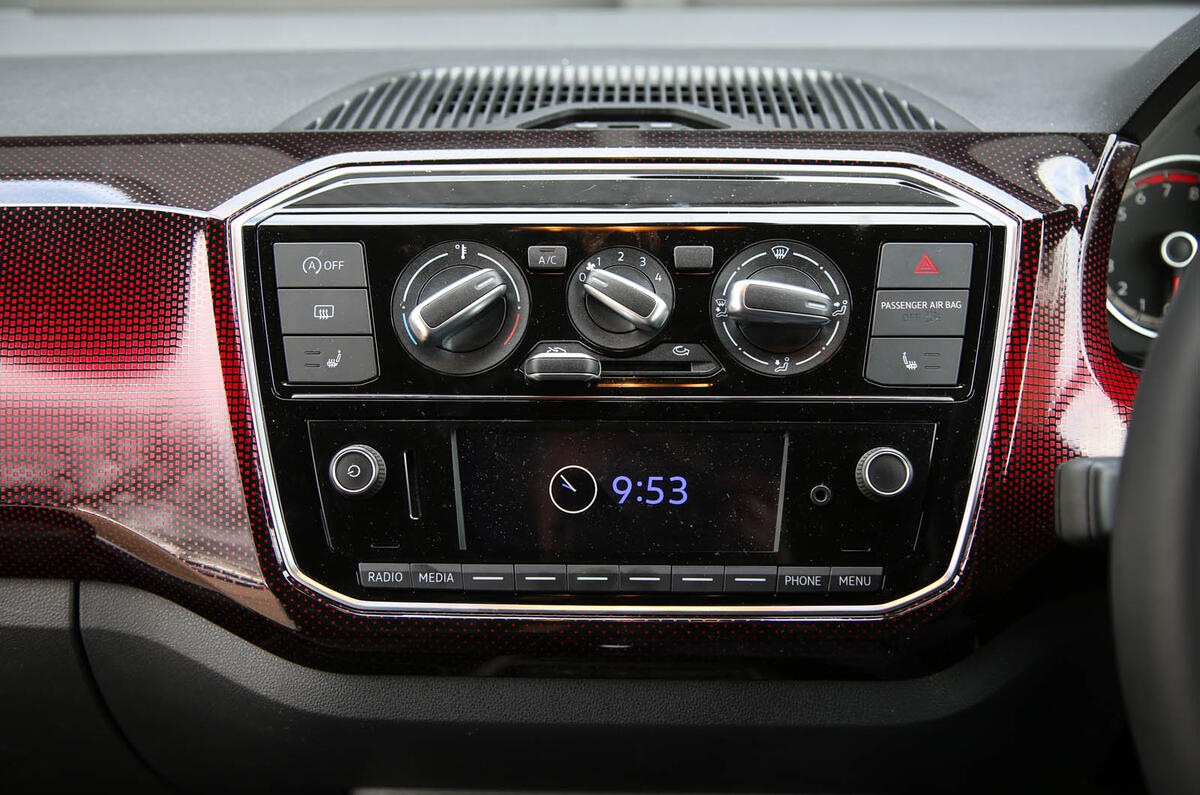 Volkswagen Up GTI 2018 review climate control