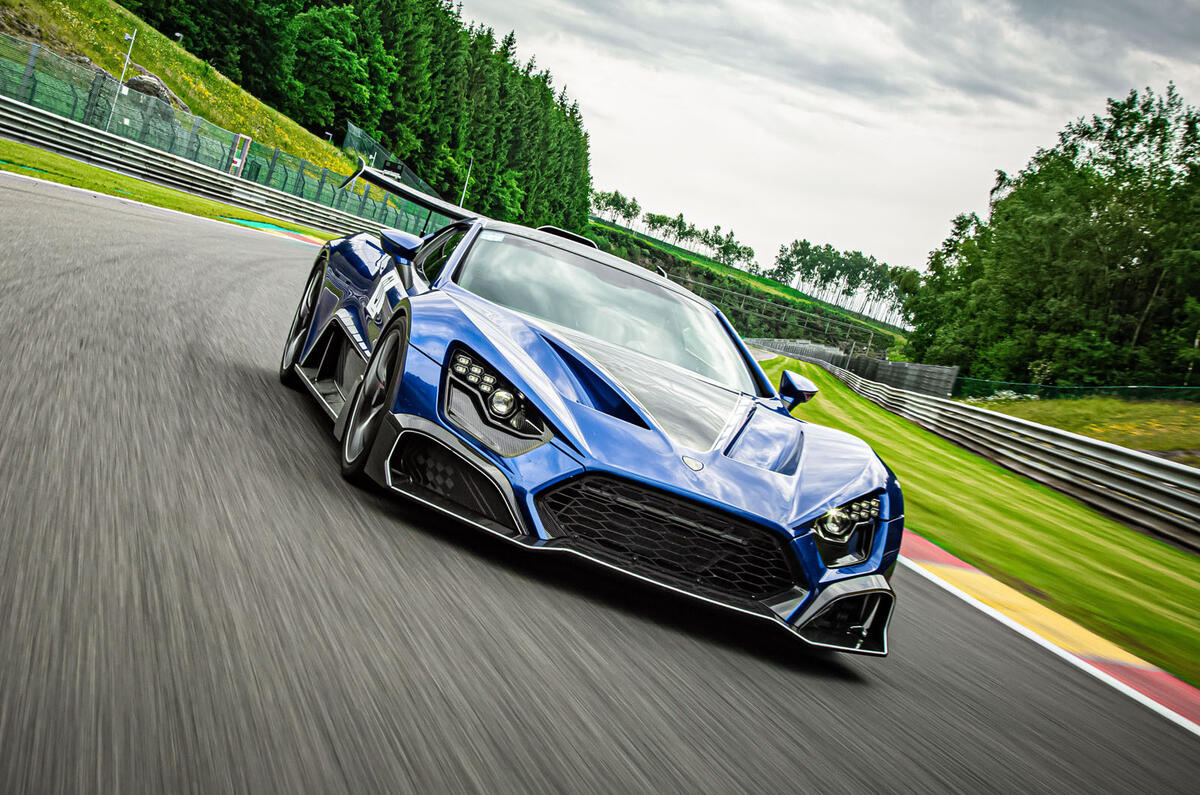 Zenvo TSR-S 2020 road test review - track