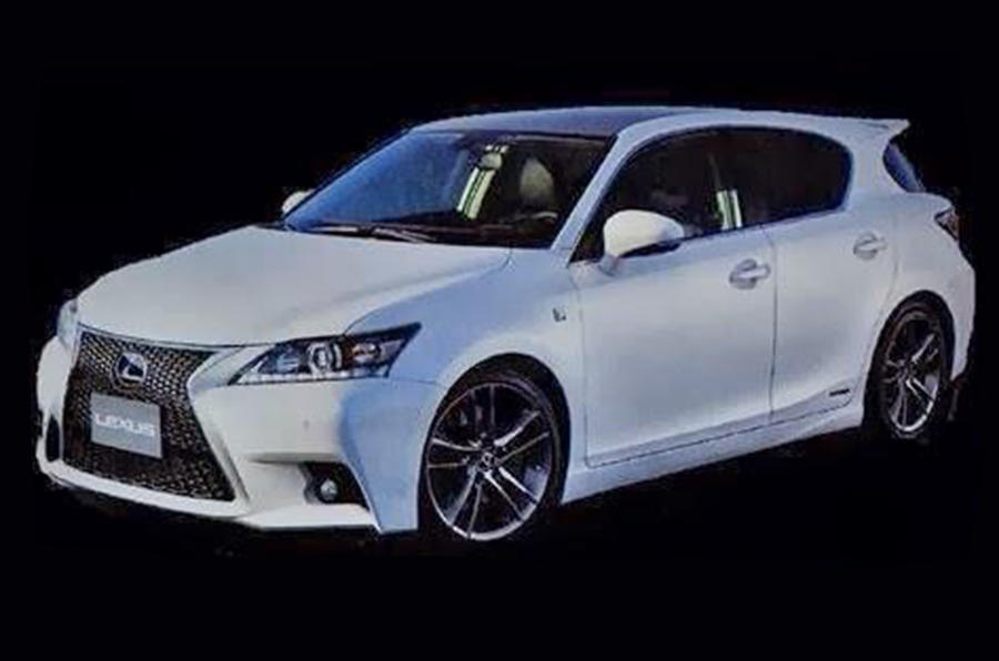 Leaked images reveal new Lexus CT200h