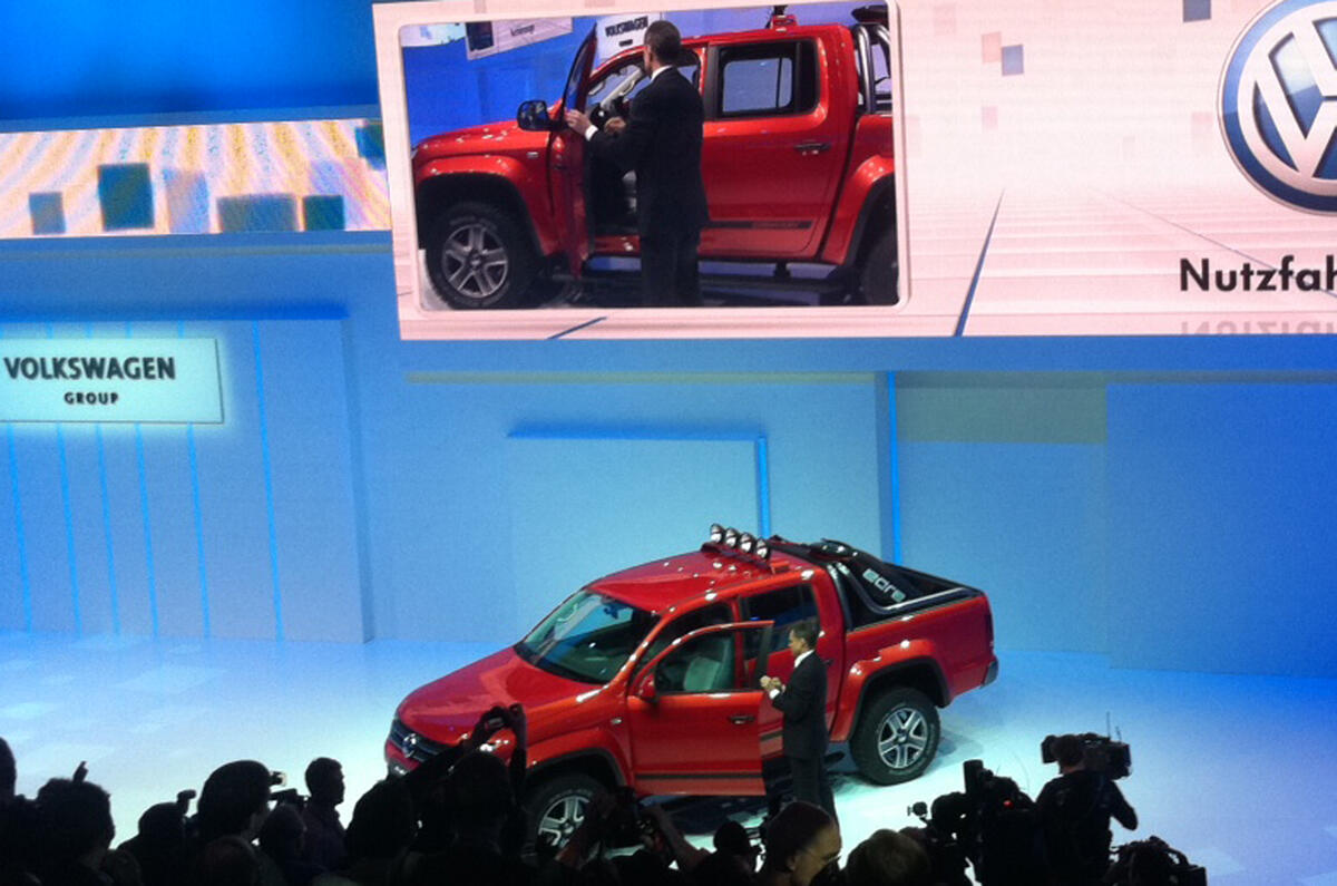 Geneva 2012: VW Amarok Canyon