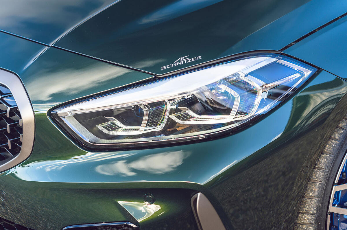 7 AC Schnitzer ACS1 2022 UK first drive review headlights