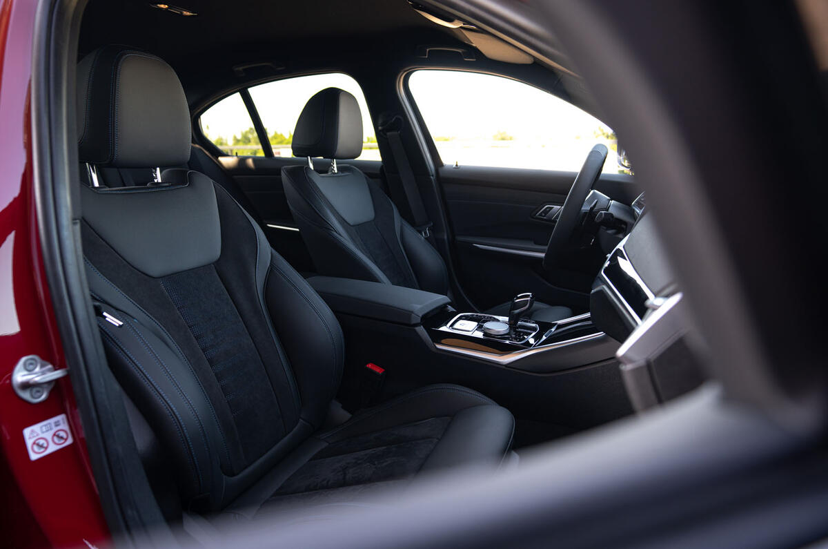 Alpina B3 2020 road test review - cabin