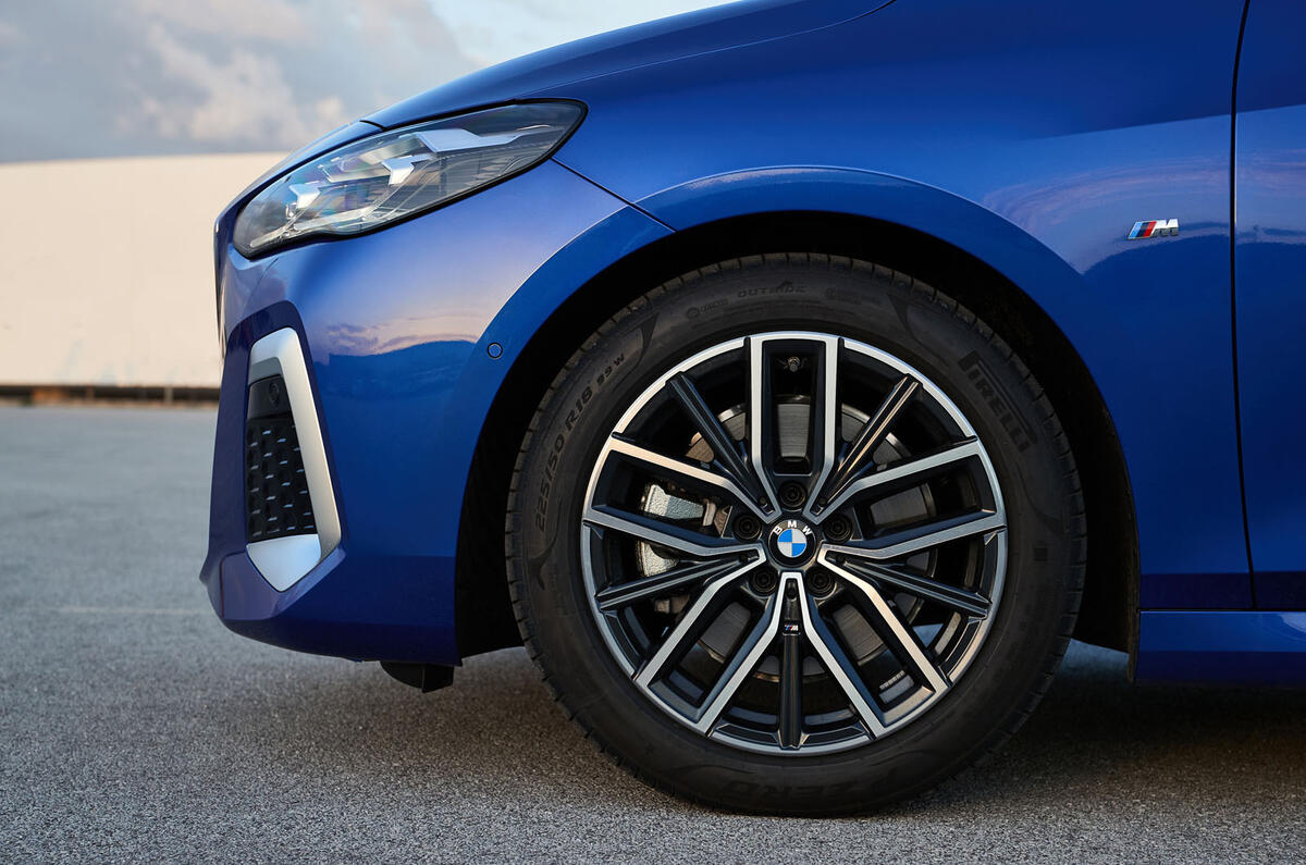 7 bmw 2 series active tourer 2022 first drive review alloy wheels