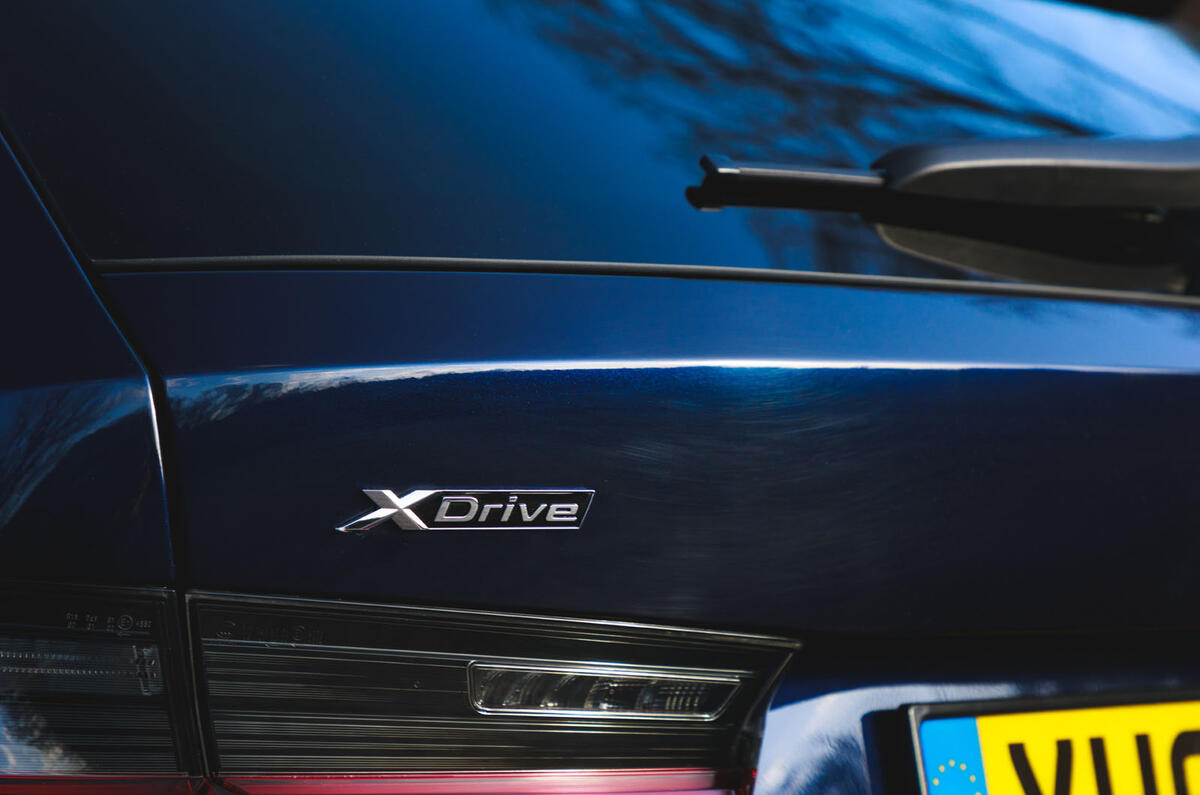 BMW 3 Series Touring 2020 road test review - xDrive badge