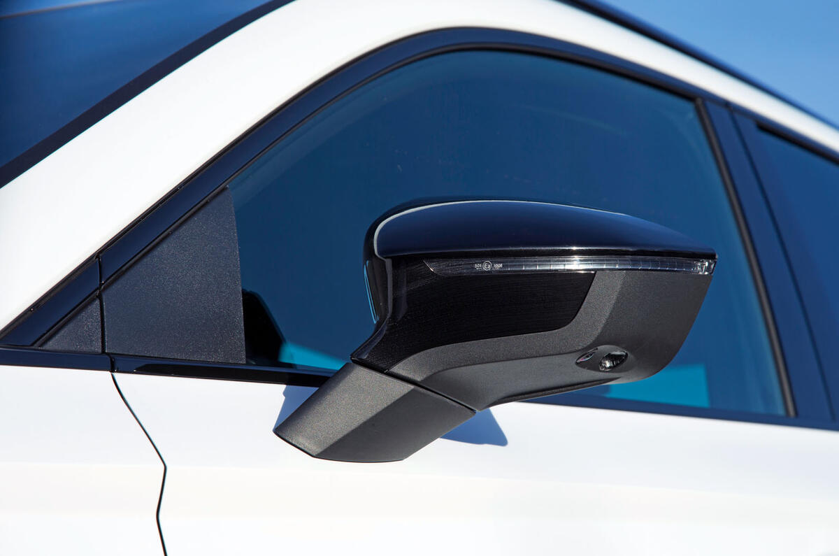 Cupra Ateca 2019 road test review - wing mirrors