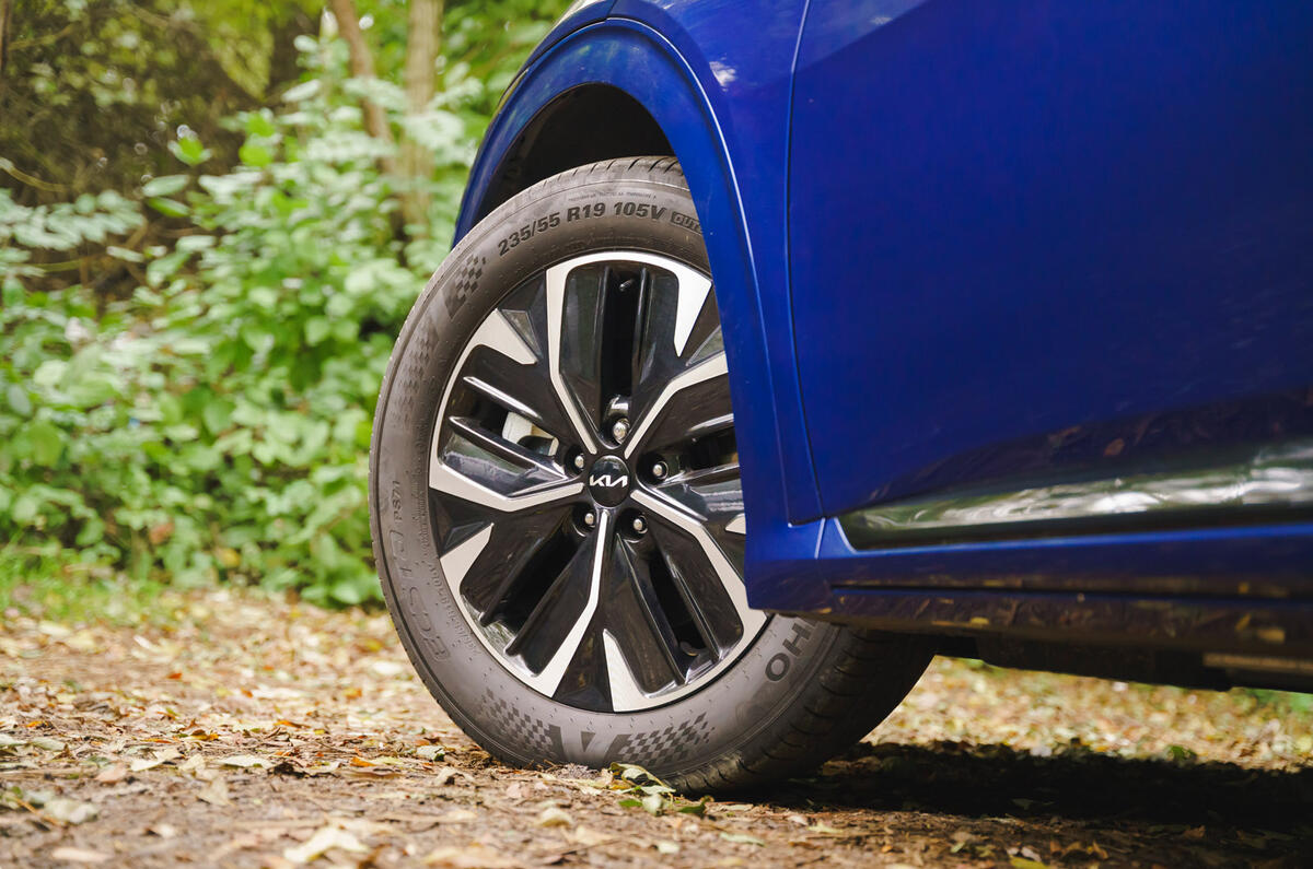 7 Kia EV6 2022 road test review alloy wheels
