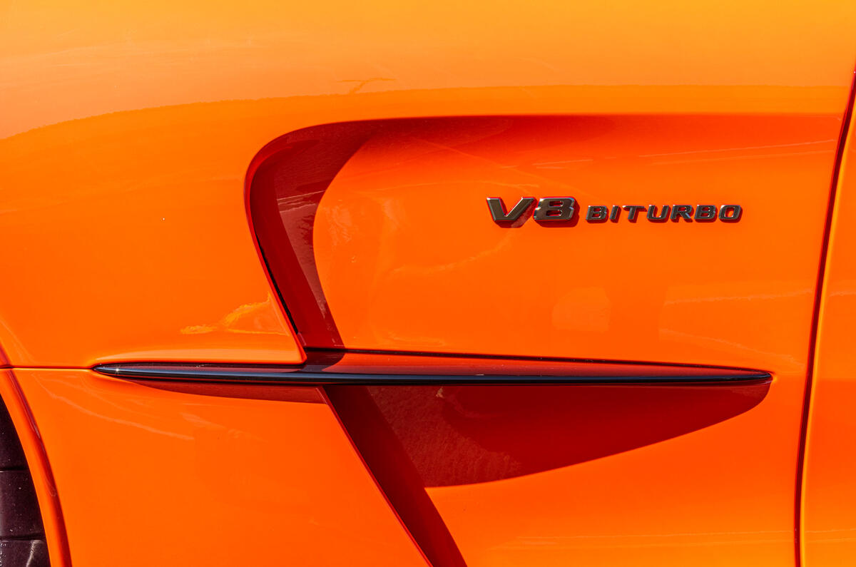 Mercedes-AMG GT Black Series road test review - side details