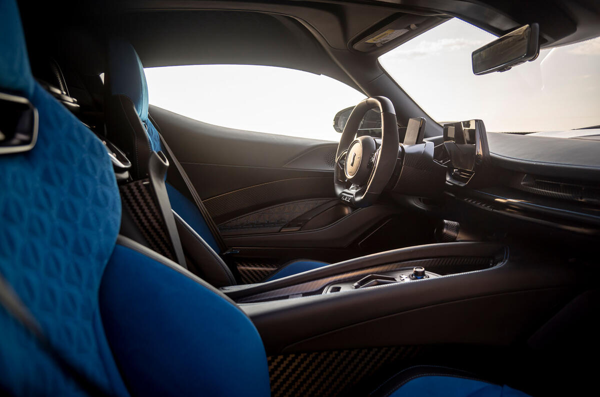 7 Pininfarina Battista 2021 first drive review cabin