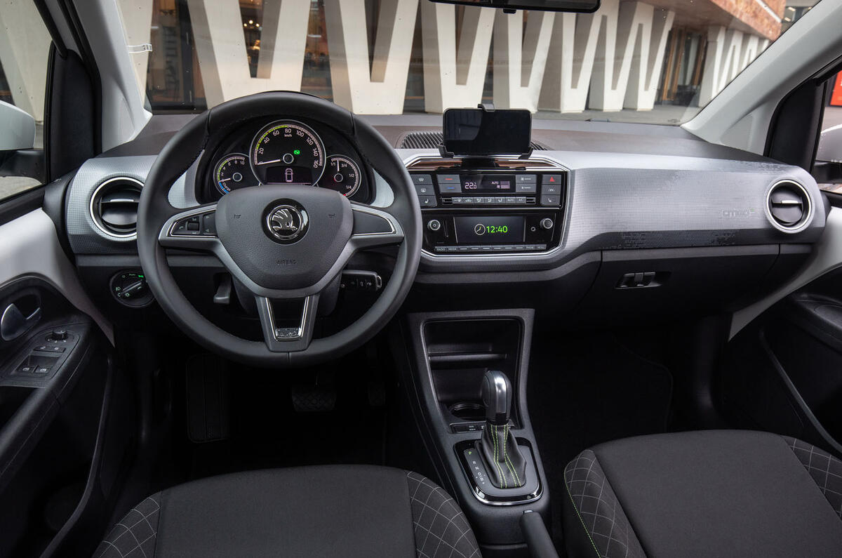 SKoda Citigo-e IV 2020 road test review - dashboard