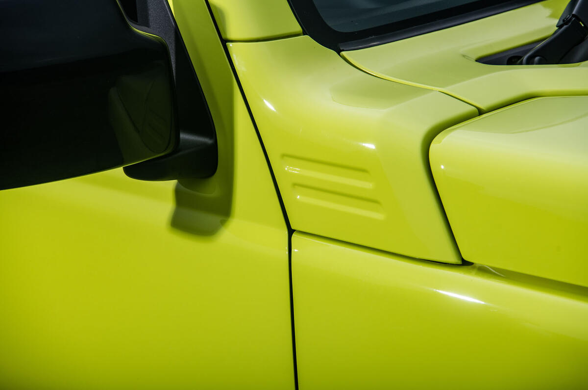 Suzuki Jimny 2018 road test review - wing mirrors