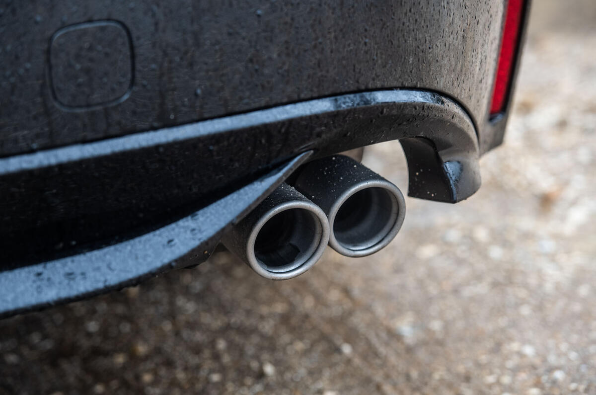 Toyota Corolla Touring Sports 2019 road test review - exhausts