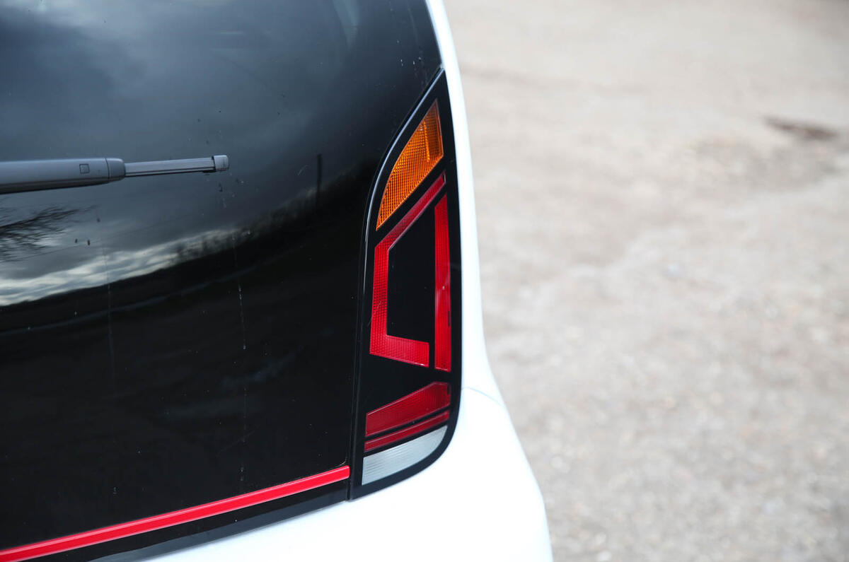 Volkswagen Up GTI 2018 review rear lights