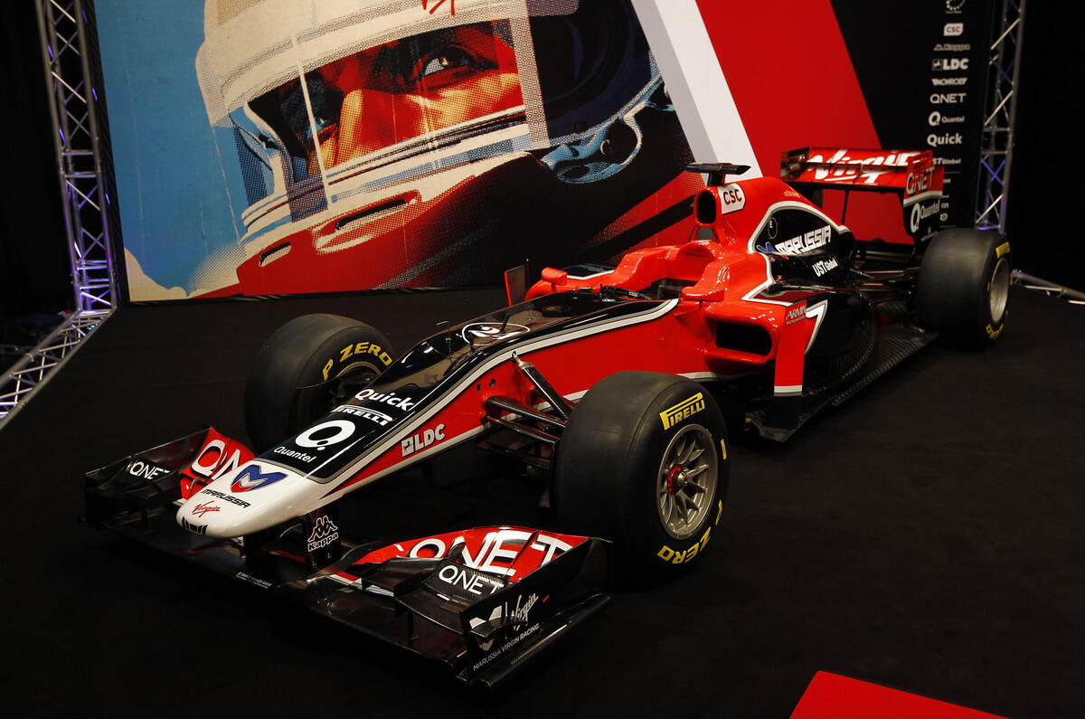 Virgin reveals new 2011 F1 car