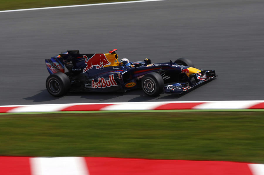 Red Bull fastest in Spain