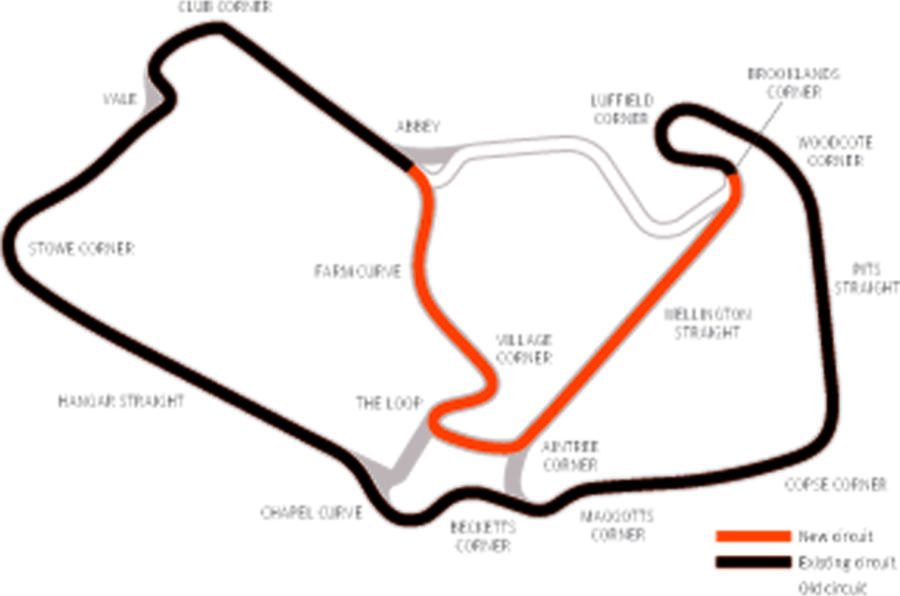 British GP: New Silverstone layout