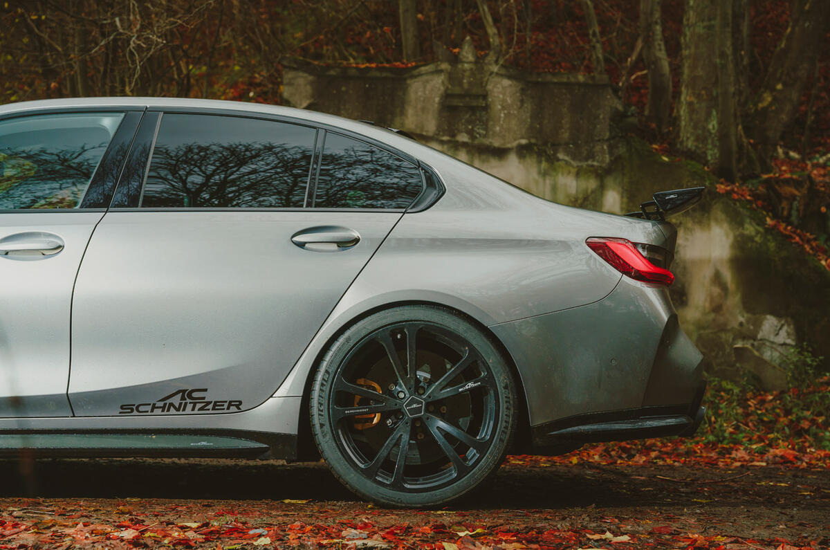 8 AC Schnitzer ACS3 Sport 2021 first drive review rear end