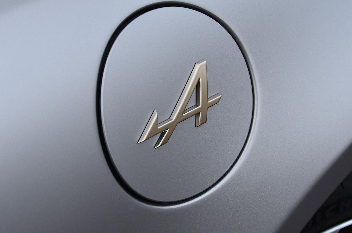 8 Alpine A110 Legende GT 2022 RT bouchon de réservoir d'essence