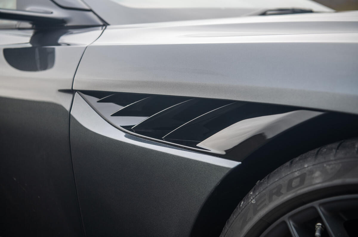 Aston Martin DBS Superleggera 2018 road test review - front aero