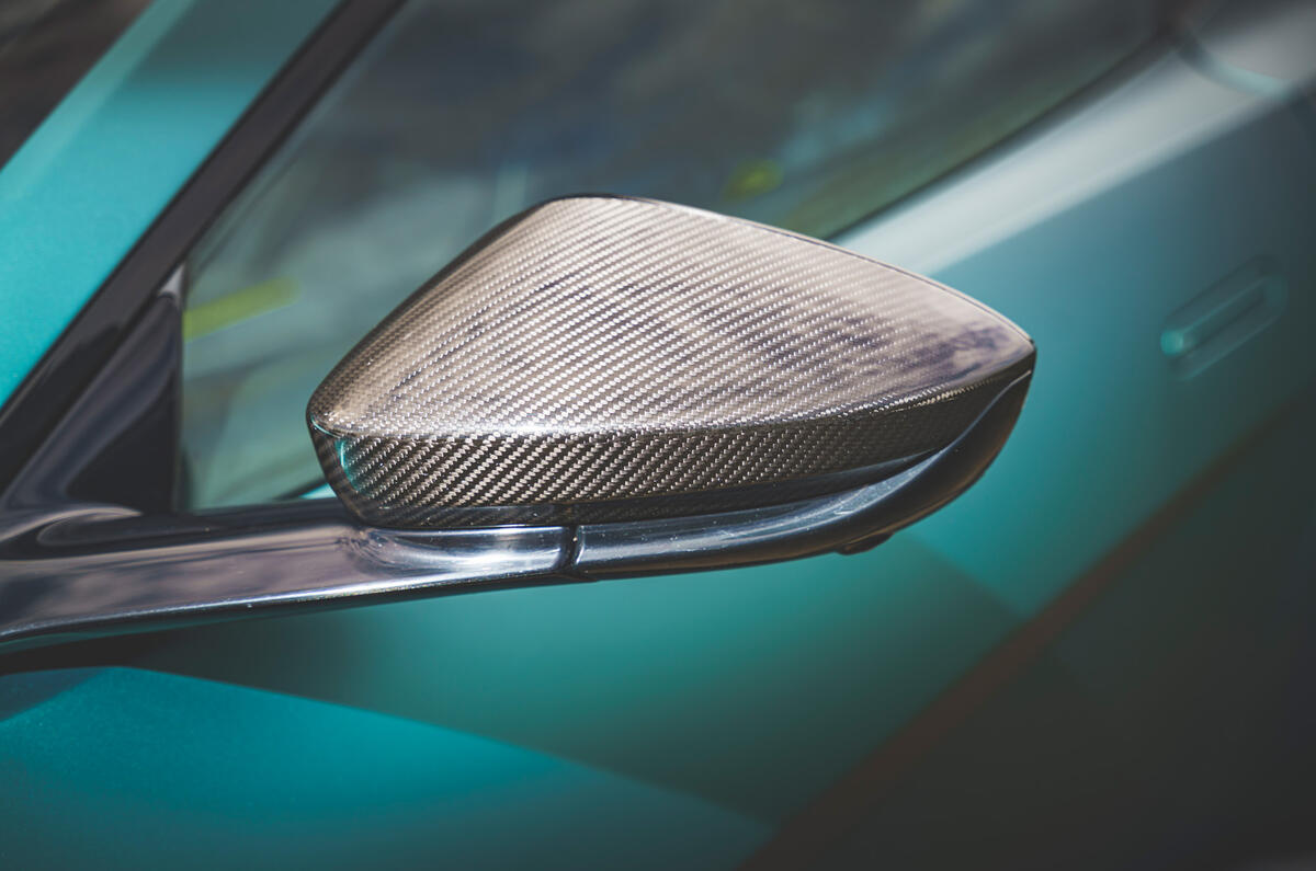 8 Aston Martin Vantage F1 2021 RT wing mirror