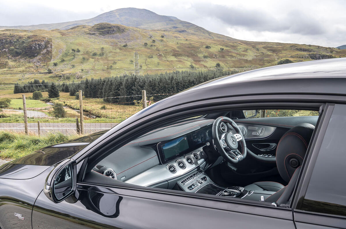 Mercedes-AMG E53 2018 review - front window