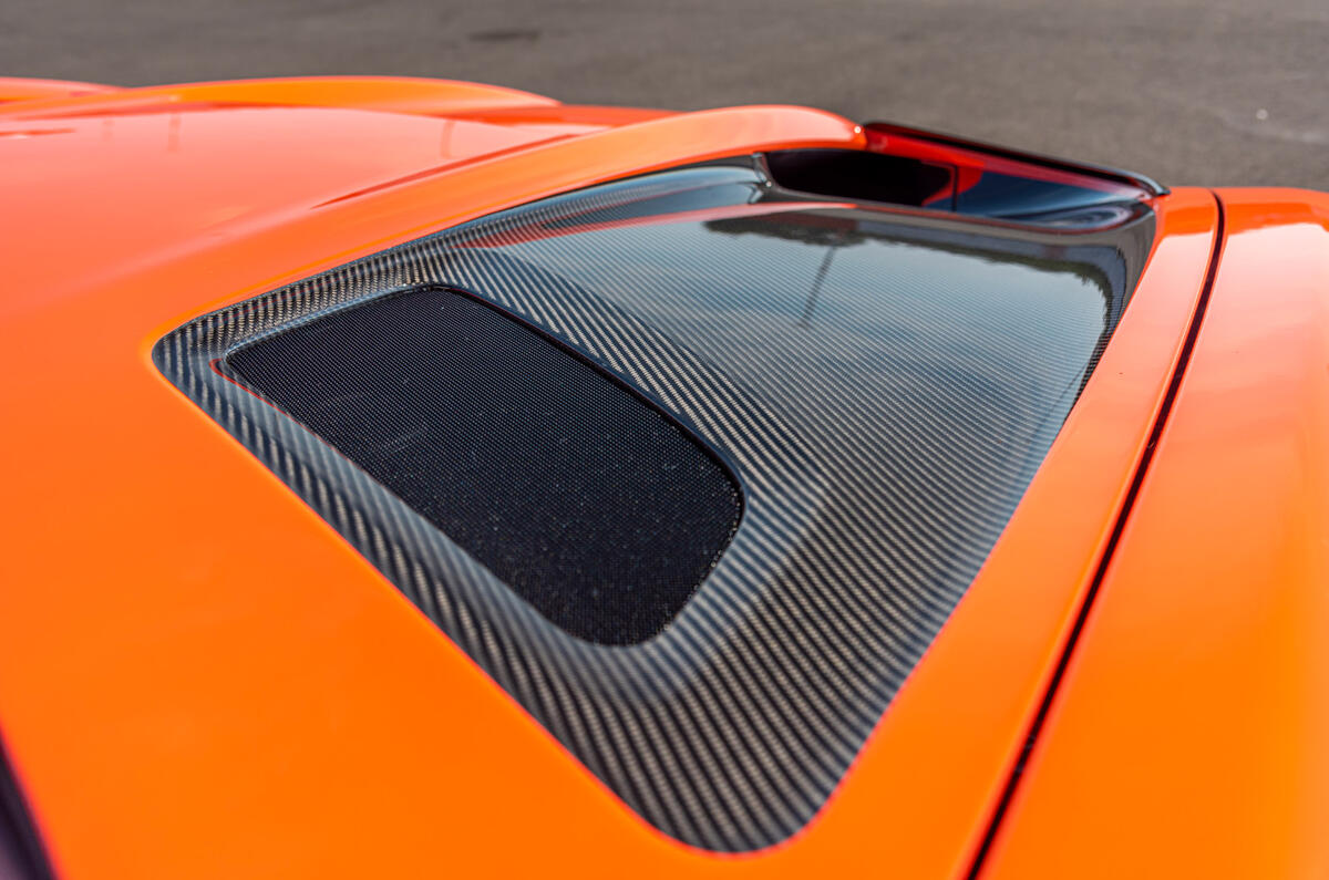 Mercedes-AMG GT Black Series road test review - bonnet