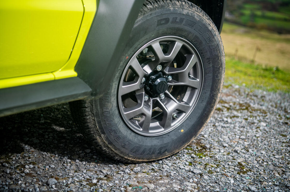 Suzuki Jimny 2018 road test review - alloy wheels