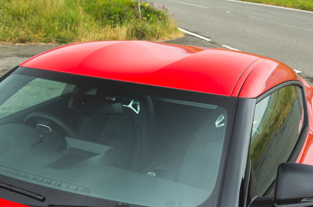 Toyota GR Supra 2019 road test review - roof