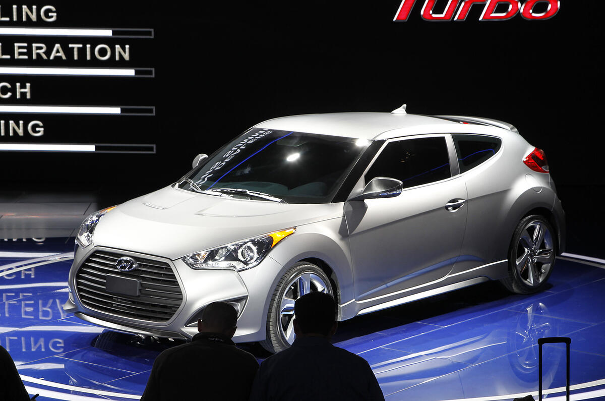 Detroit show: Hyundai Veloster Turbo