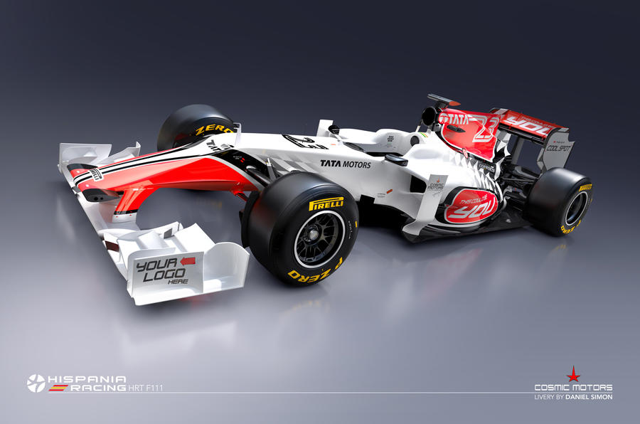 HRT reveals new 2011 F1 car
