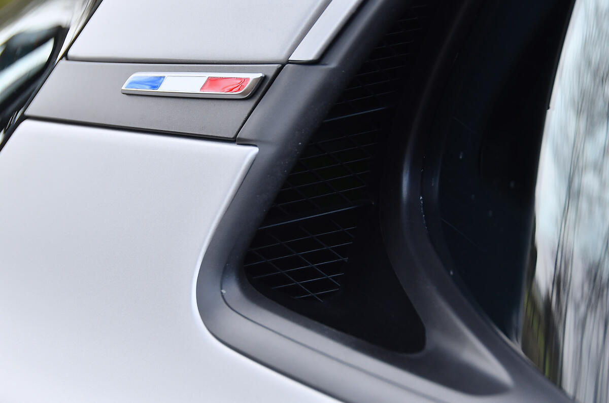 9 Alpine A110 Legende GT 2022 RT air intake