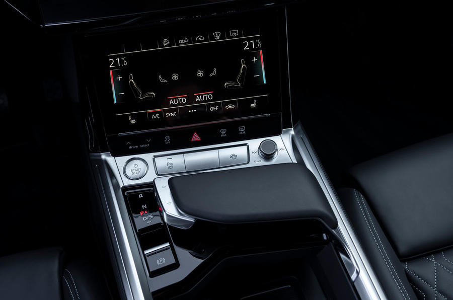 Audi E-tron Sportback 2020 : essai routier - climatisation