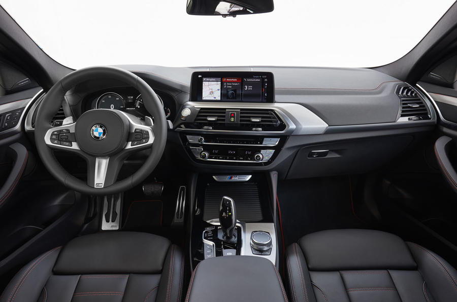 castle Classify bottom BMW X4 interior | Autocar
