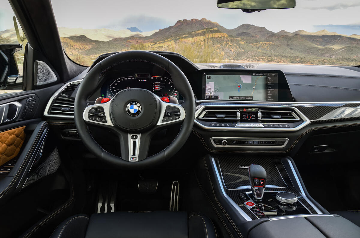 BMW X6 M Competition 2020 road test review - tableau de bord