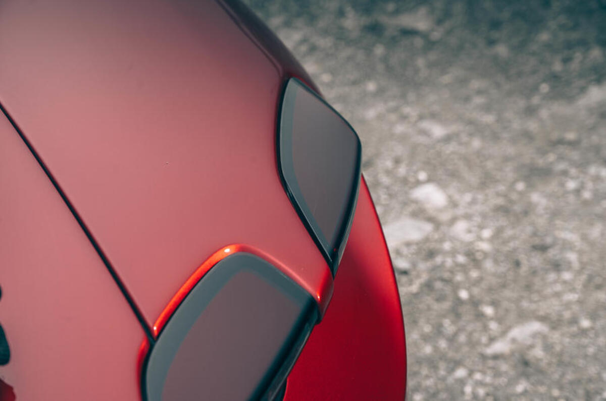 Ferrari Roma 2020 road test review - rear lights