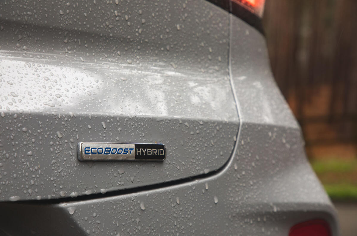Ford Puma 2020 road test review - ecoboost badge