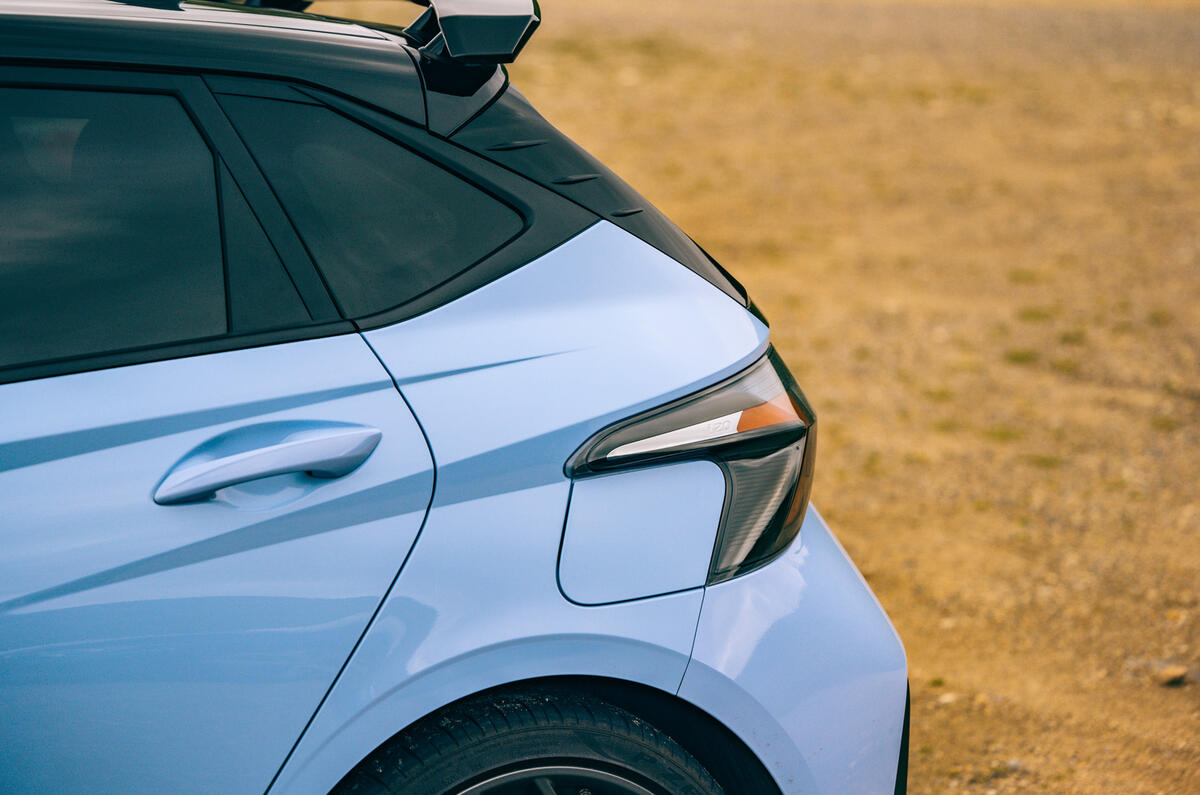 9 Hyundai i20 N 2021 RT rear end