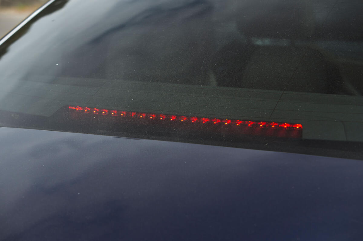 Mercedes-AMG CLS 53 2018 road test review - rear light bar