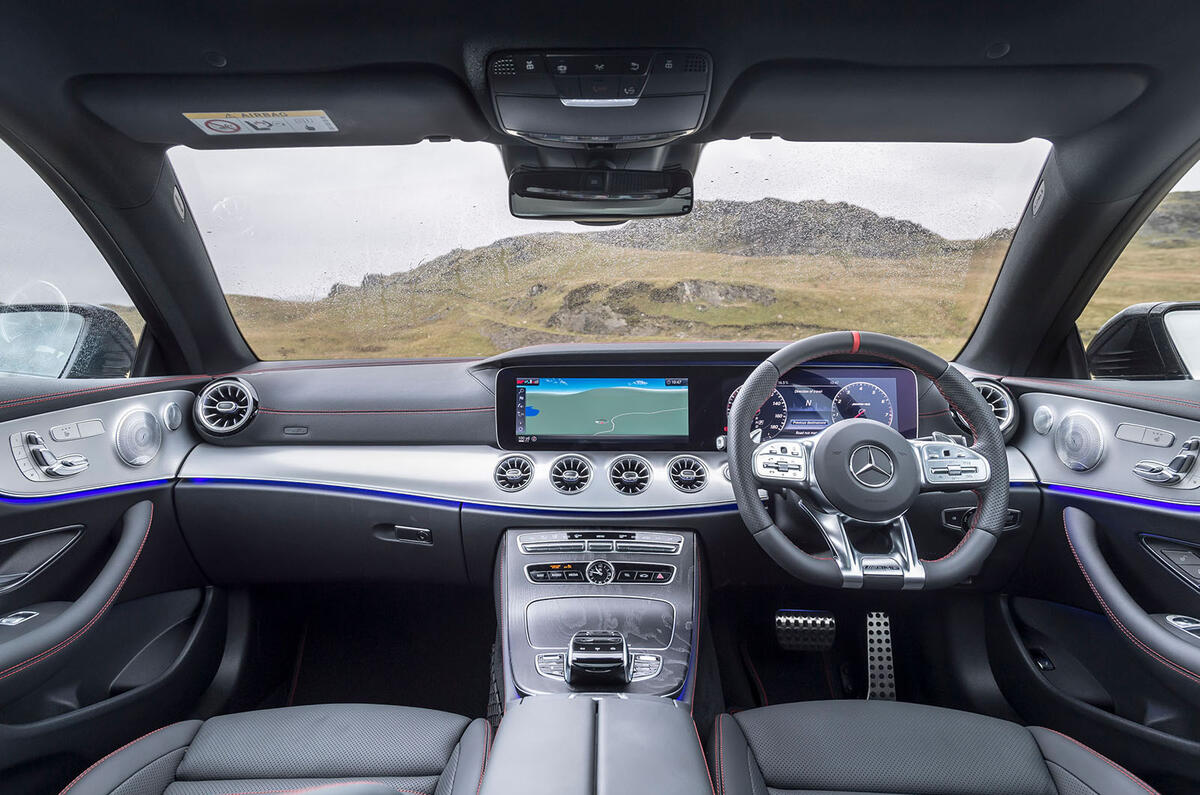 Mercedes-AMG E53 2018 review - cabin