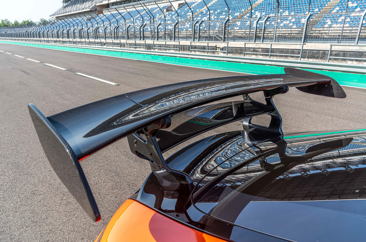 Mercedes-AMG GT Black Series road test review - spoiler