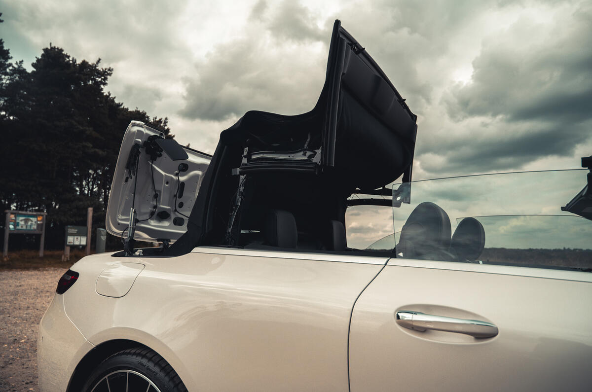 9 Mercedes Benz E Class Cabriolet 2021 road test review folding roof