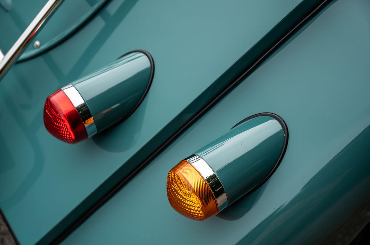 Morgan Plus Four 2020 road test review - rear lights