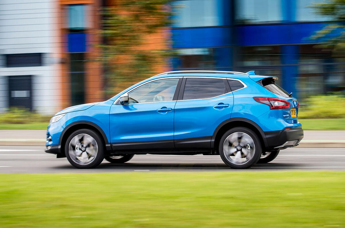 Nissan Qashqai essai routier côté route