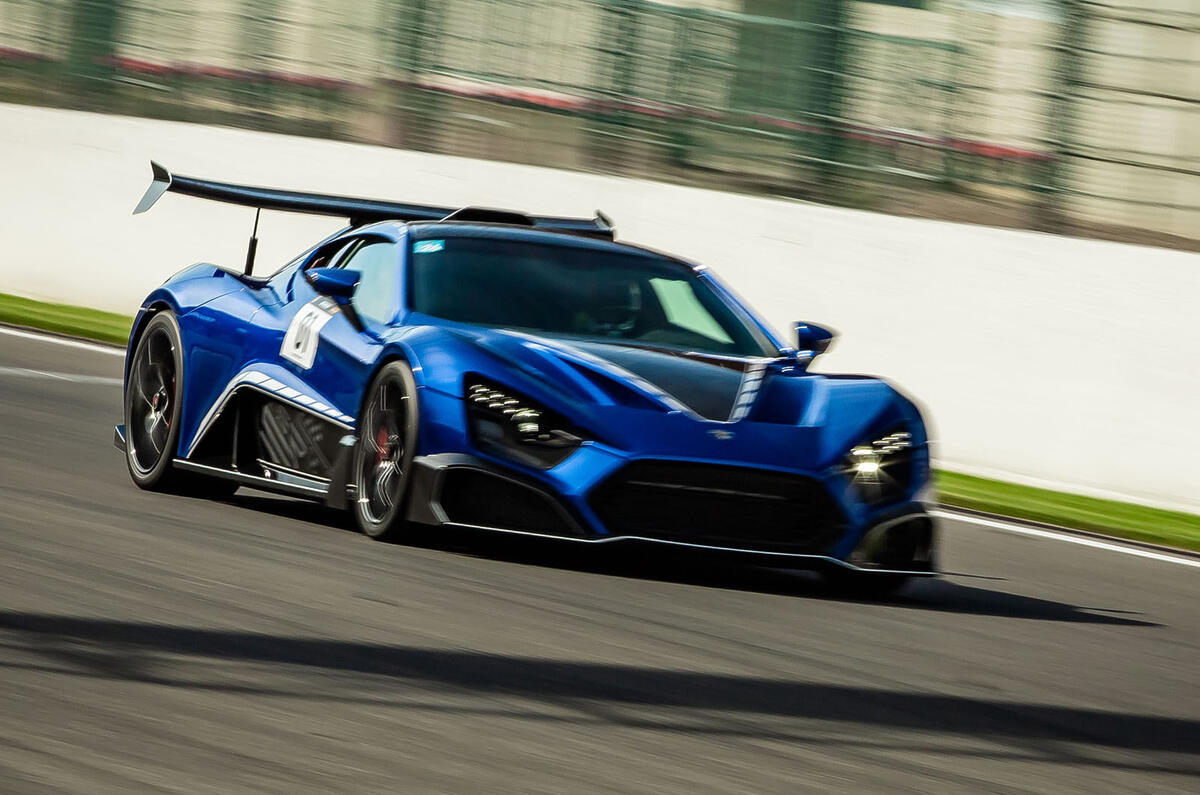 Zenvo TSR-S 2020 road test review - in motion