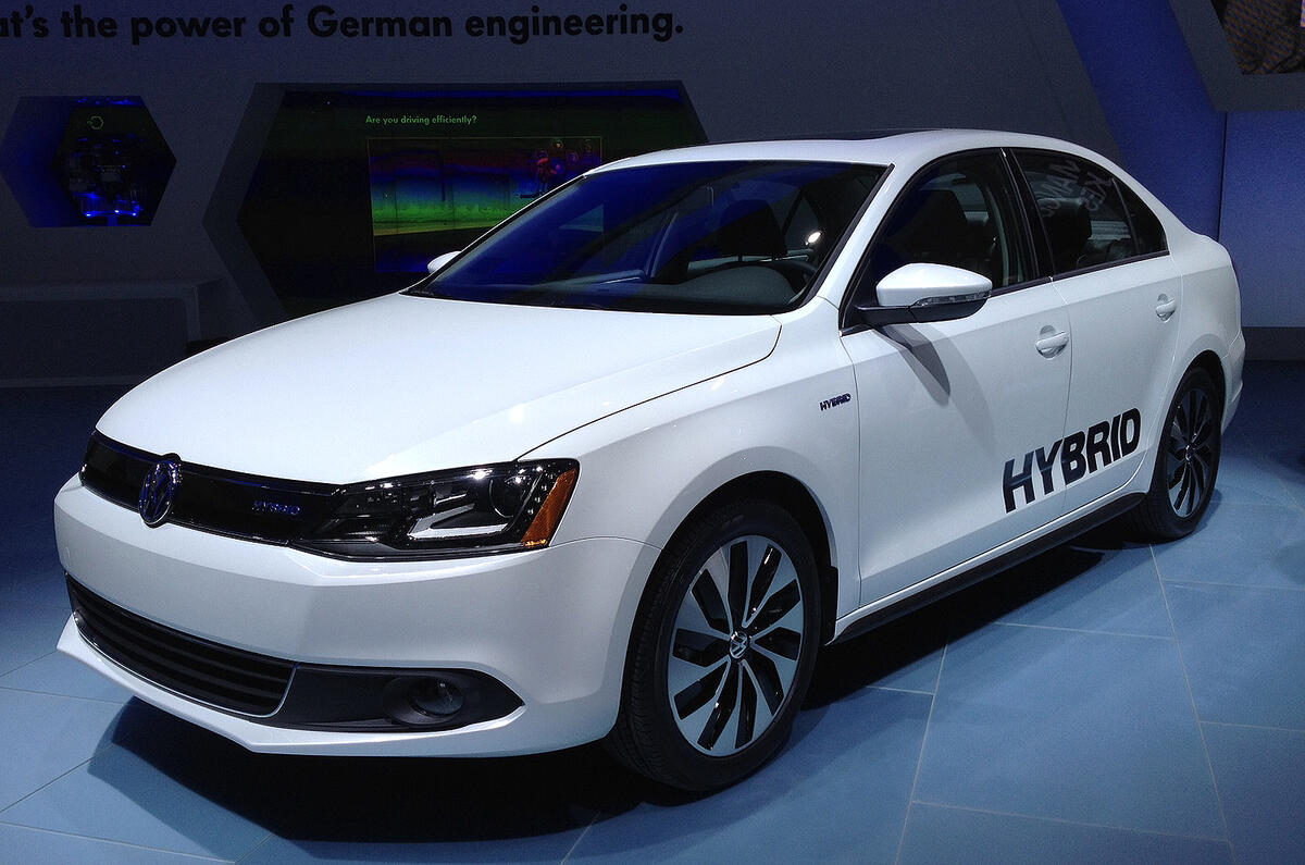 Detroit show: VW Jetta Hybrid